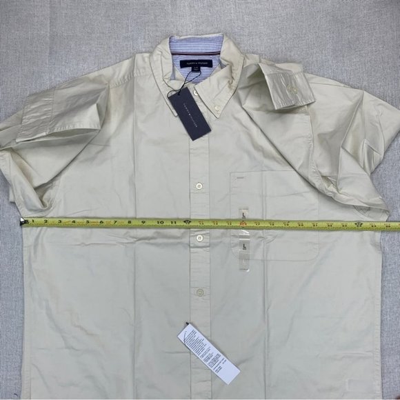 Tommy Hilfiger Men's Oversized Twill Shirt Size L - Picture 11 of 13
